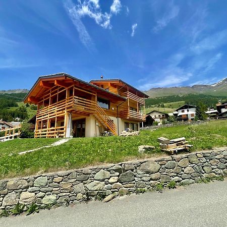 B&B Eco Chalet Merlet Champoluc Exterior photo