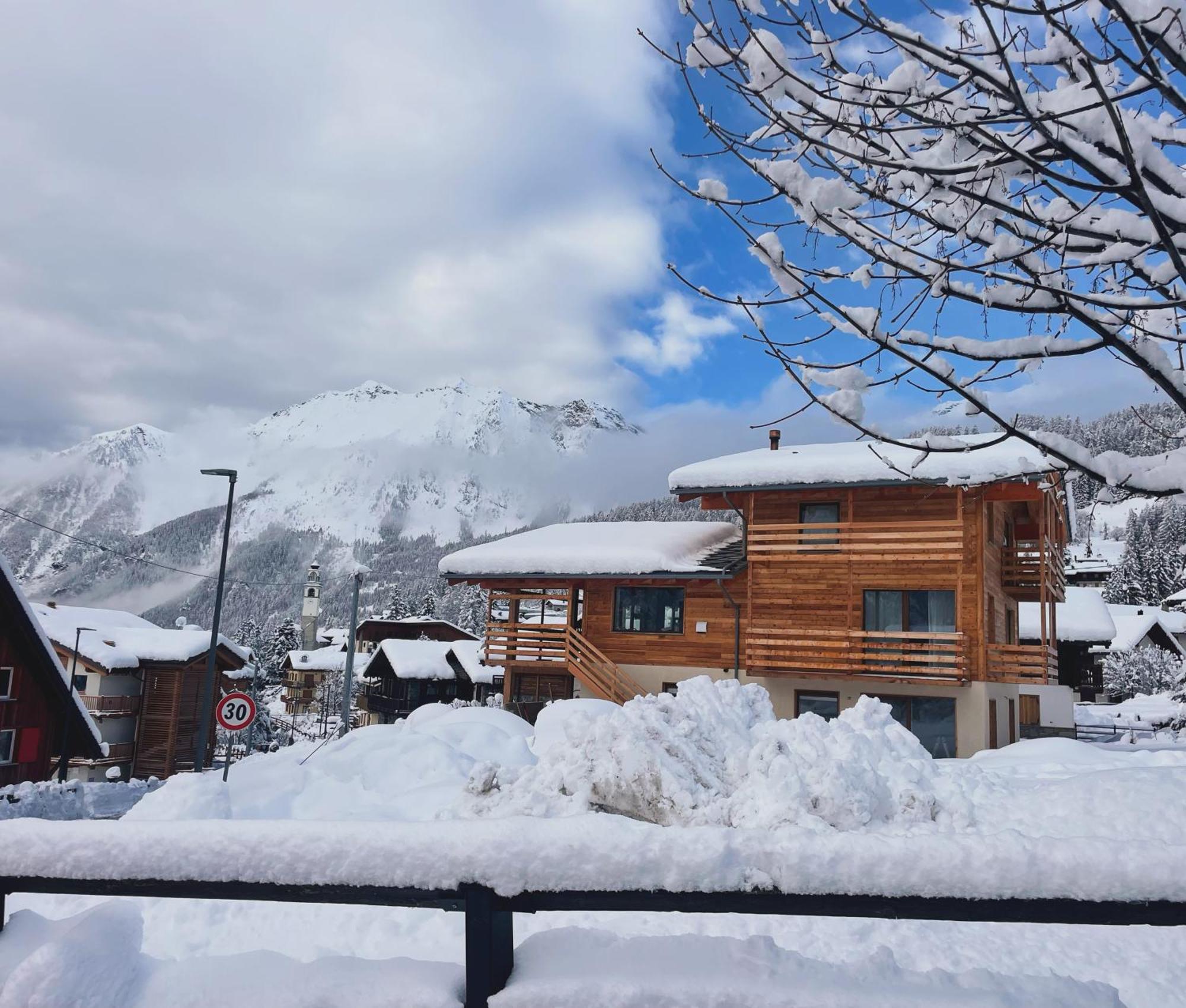 B&B Eco Chalet Merlet Champoluc Exterior photo